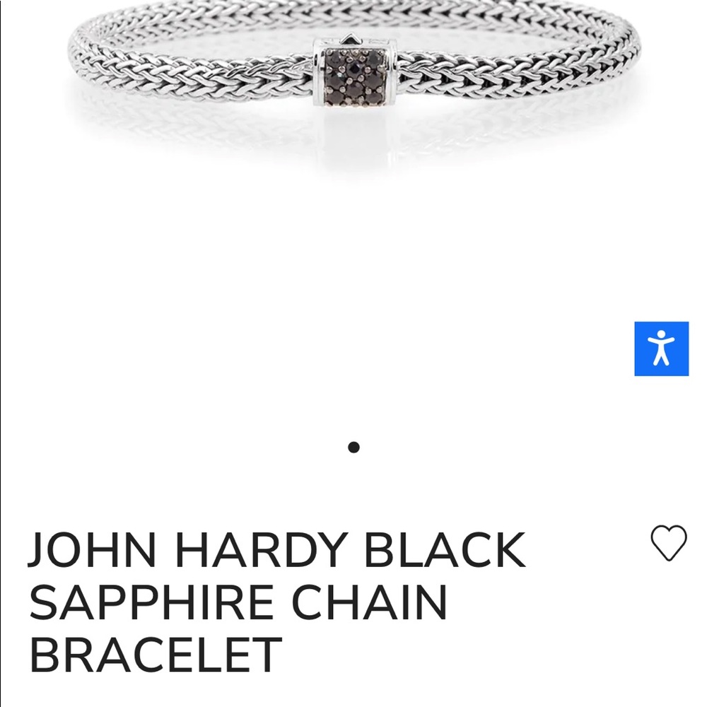 John Hardy Black Sapphire small chain - Picture 6 of 6